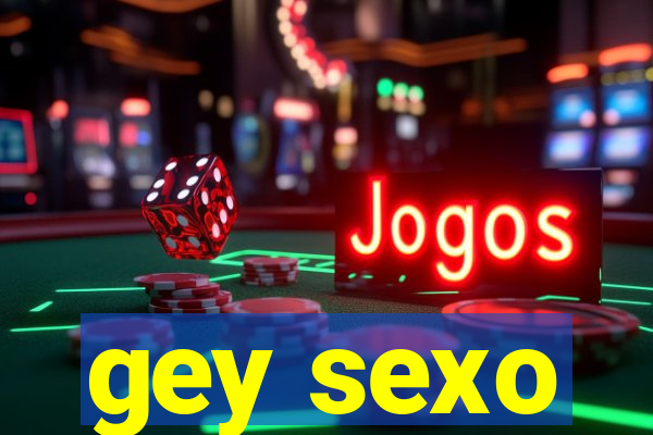 gey sexo